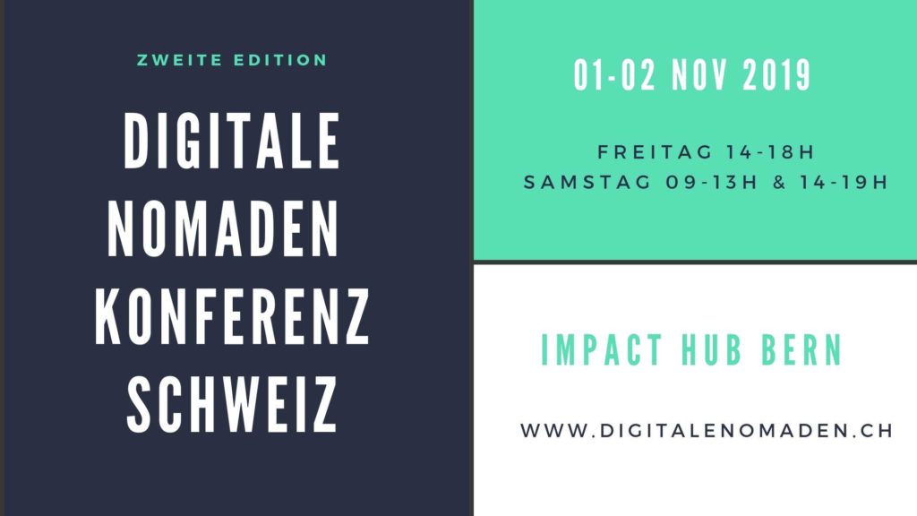 Digitale Nomaden Konferenz Schweiz 2019