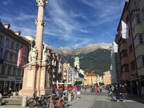 Innsbruck in Österreich